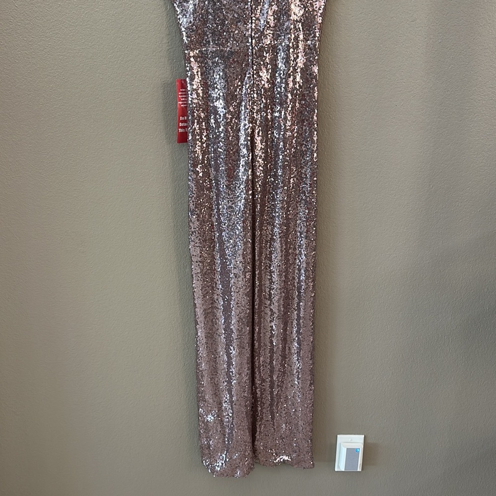 B. Smart sequin gown pink size 13/14 - Picture 6 of 8